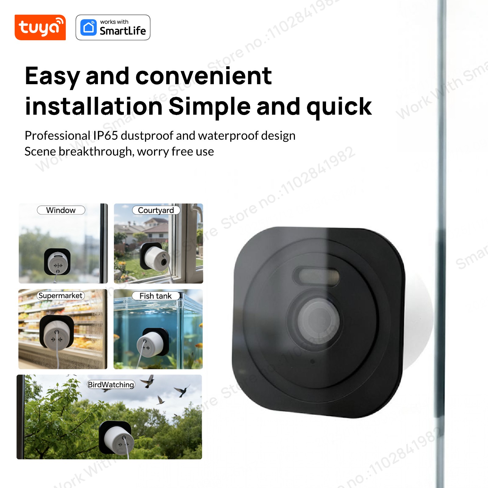 3MP 2K Tuya-raamcamera, 2,4 GH - Eufy Camera E220 recensie en prijs