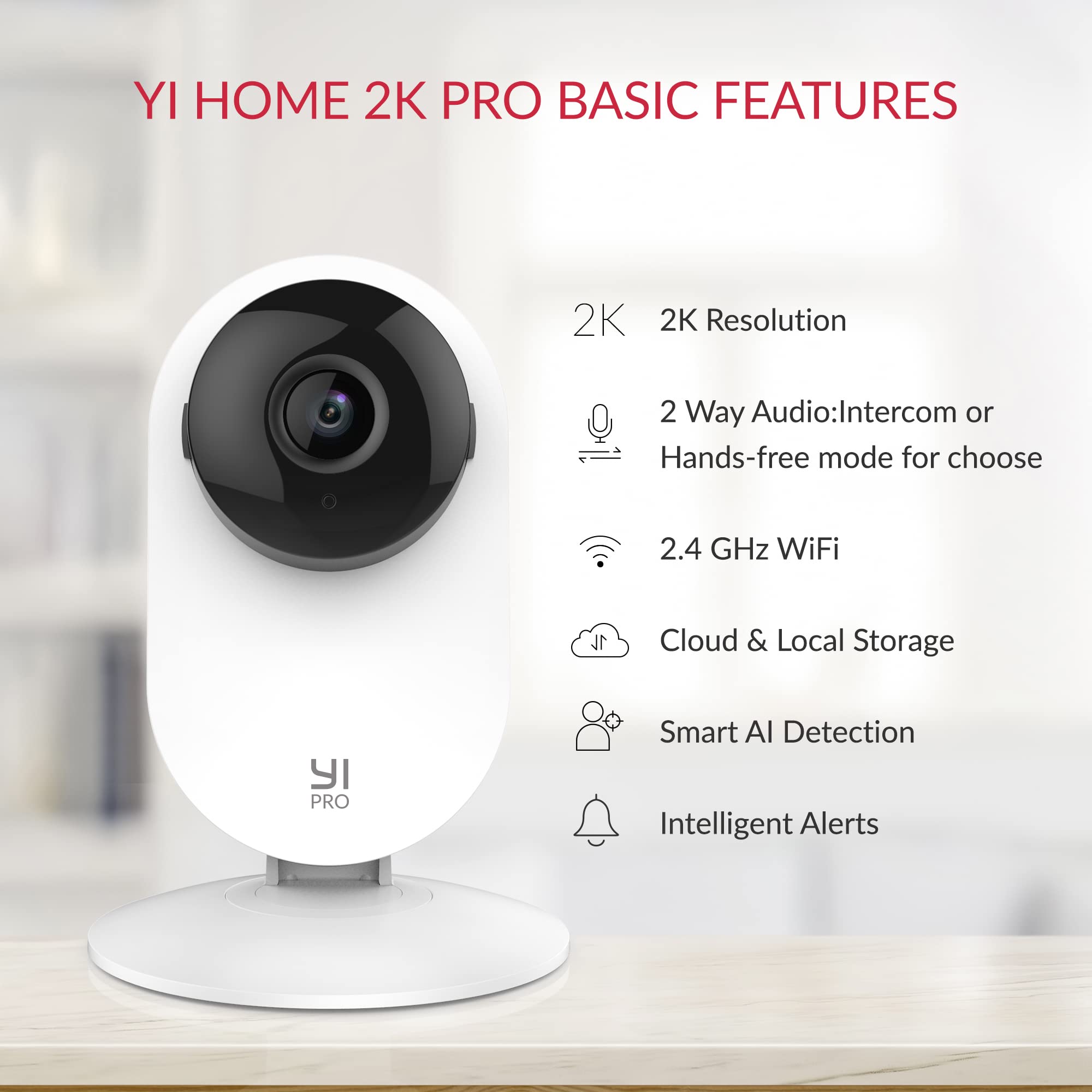 YI Pro 2K Wifi Thuiscamera 2/4 - Eufy Camera E220 recensie en prijs